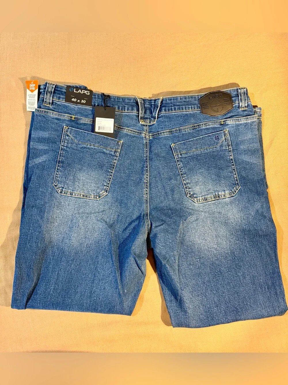 LAPG Men's Terrain Flex Slim Jeans - Vintage Wash